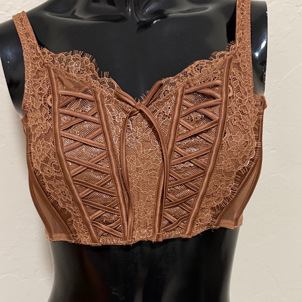 Victoria's Secret Lace Bra in Brown